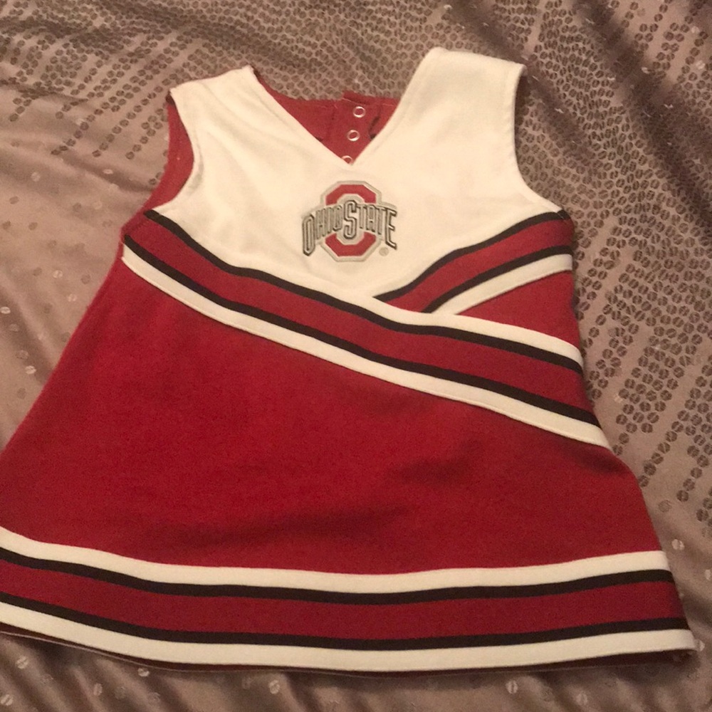 Ohio State Cheerleading uniform